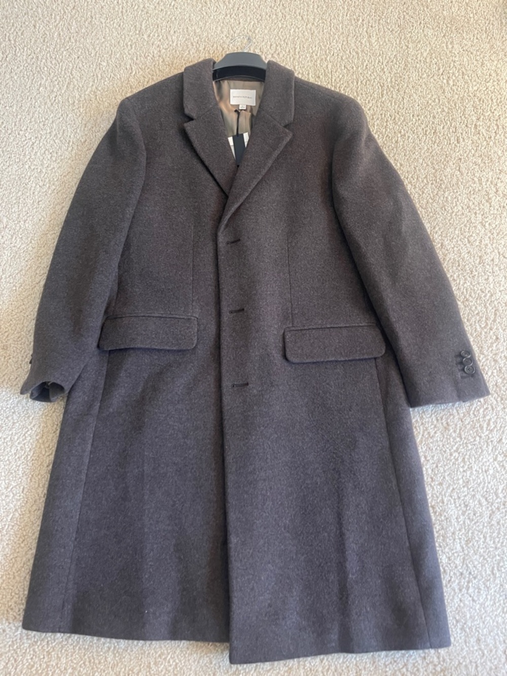 Banana Republic Men's Brown Trench Coat